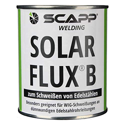 SCAPP Welding SOLAR FLUX Formierpaste Typ B (für legierte Stähle und Edelstähle), Dose zu 450 g von SCAPP