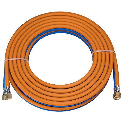 SCAPP Zwillings Autogenschlauch (dick) 16/16 Propan/Sauerstoff, 5, 10, 15, 20, 25, 30, 40, 50 m (Länge 30 Meter) von SCAPP