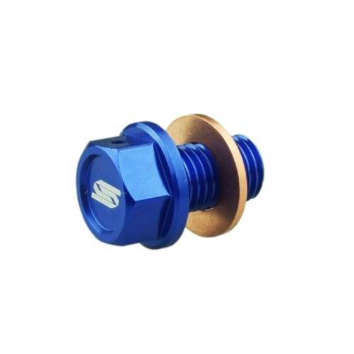 SCAR Magnetische Ölablassschraube Kompatibel mit YAMAHA YZ YZX YZF WRF YZFX YFZR 125 250 450 03-23 - Blau SCAR Magnetische Ölablassschraube Kompatibel mit YAMAHA YZ YZX YZF WRF YZFX YFZR 125 250 450 03-23 - Blau von SCAR