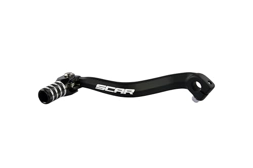SCAR Schalthebel Ganghebel kompatibel mit KAWASAKI KX 80 KX80 KX 85 KX85 81-23 - Schwarz von SCAR