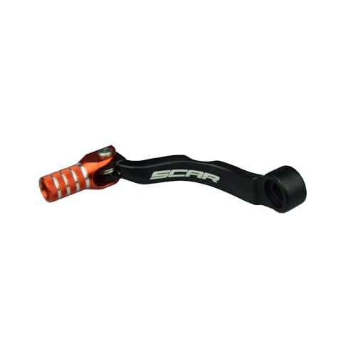 SCAR Schalthebel Ganghebel kompatibel mit KTM SX EXC TPI 85 125 150 17-23 - Orange von SCAR