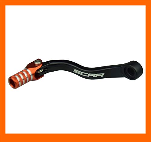 SCAR Schalthebel Ganghebel kompatibel mit KTM SXF SX-F EXCF EXC-F 250 06-10 - Orange von SCAR