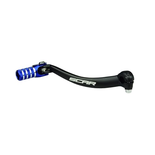 SCAR Schalthebel Ganghebel kompatibel mit YAMAHA WRF WR-F 250 450 WR250F WR450F 07-13 YZF YZ-F 250 450 YZ250F YZ450F 06-13 - Blau von SCAR