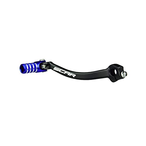 SCAR Schalthebel Ganghebel kompatibel mit YAMAHA YZ450F YZF WRF 250 450 18-22 - Blau von SCAR