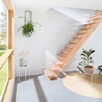 Holztreppe Intercon® Nizza | gerader Verlauf von Intercon