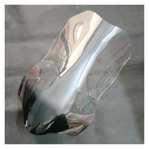 Für Benelli TRK502 TRK 502 TRK502X BJ500GS-A Motorrad Windschild Frontscheibe Motorrad Windschutzscheibe(51cm high) von SCARXUSV