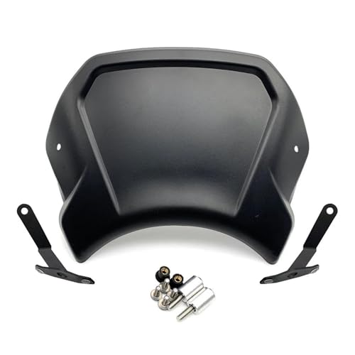 Für CB125R CB300R 2018-2022 CB650R 2019-2023 CB1000R 2018-2020 Motorrad Windschutzscheibe Deflektor Motorrad Windschutzscheibe(Black 300R) von SCARXUSV