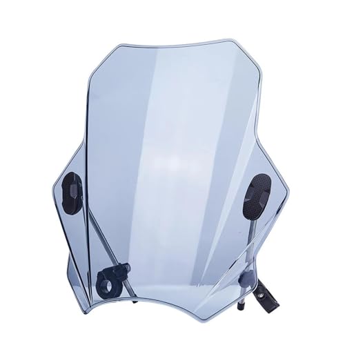 Für CMX300 CMX500 CBF500 CMX 300 500 Motorrad Windschutzscheibe Windschotten Windschotter Motorrad Windschutzscheibe(Transparentes Grau) von SCARXUSV