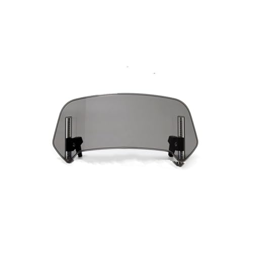 Für Ducati 888 849 851 749 898 1098 1198 Motorrad Windschild Verstellbarer Deflektor Motorrad Windschutzscheibe(280cm Grey) von SCARXUSV