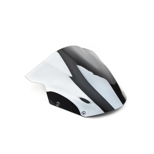 Für ER6R ER6F ER-6 ER6 R F 2009-2011 Motorrad Windschutzscheibe Verkleidung Deflektor Motorrad Windschutzscheibe(SILBER) von SCARXUSV