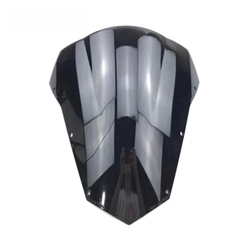 Für FZ6 S2 600 FZ-6 FZS600 Für Fazer FZ 6 2003-2008 Motorrad Windschutzscheibe Motorrad Windschutzscheibe(Schwarz) von SCARXUSV
