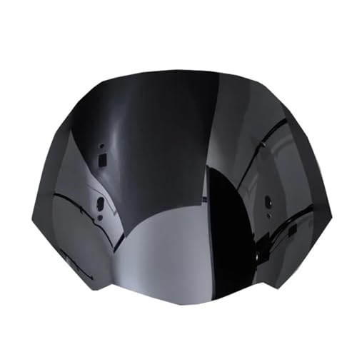 Für Gold Wing GL1800 Für Bagger F6B DCT 2018-2024 GL 1800 Motorrad Windschutzscheibe Motorrad Windschutzscheibe(39cm Black) von SCARXUSV