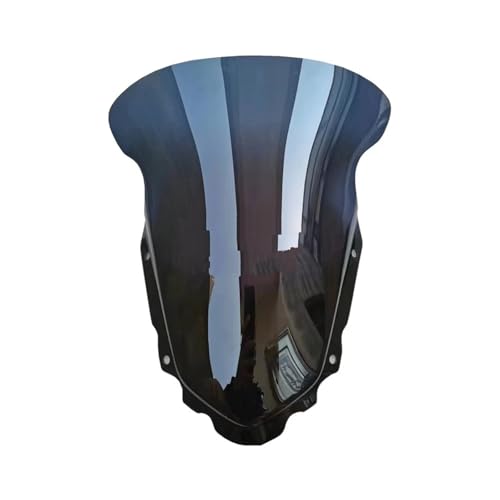 Für KLR650 KLR 650 2008-2015 Motorrad Deflektor Windschutzscheibe Motorrad Windschutzscheibe(Schwarz) von SCARXUSV