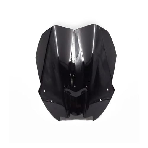 Für MT09 MT-09 MT 09 2024 Motorrad Protektor Motorrad Windschutzscheibe(Schwarz) von SCARXUSV