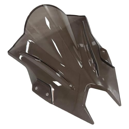 Für Ninja 500 SE 2024 2025 Für Ninja500 Motorrad Windschutzscheibe Windverkleidung Motorrad Windschutzscheibe(Rauch) von SCARXUSV