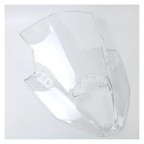 Für Ninja 650 EX650 ER-6F ER6F 2020-2024 ER 6F Motorrad Windschild Motorrad Windschutzscheibe(Weiß) von SCARXUSV