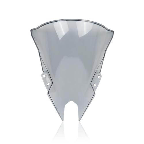Für Ninja500 Für Ninja 500 SE 500SE 2024-2025 Motorrad Verkleidung Windschild Motorrad Windschutzscheibe(Hellgrau) von SCARXUSV