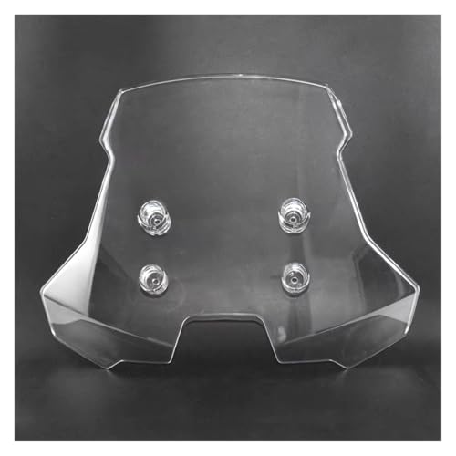 Für Suzuki Für V-Strom 800 DE Für VStrom 800DE ADV 2023-2024 Windschild Deflektor Schild Visier Motorrad Windschutzscheibe(TRANSPARENT) von SCARXUSV