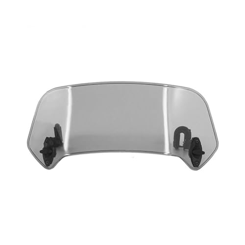 Für Suzuki GS 500 SV650 Für Bandit GSF 650 DL650 GSF600 Für Skywave DL650A Windschutzscheibe Erhöhen Spoiler Motorrad Windschutzscheibe(L Smo-ke) von SCARXUSV