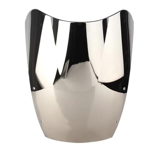 Für Suzuki GSX 600F 750F Für Katana GSX600F GSX750F 1987-1997 Motorrad Windschild Motorrad Windschutzscheibe(SILBER) von SCARXUSV