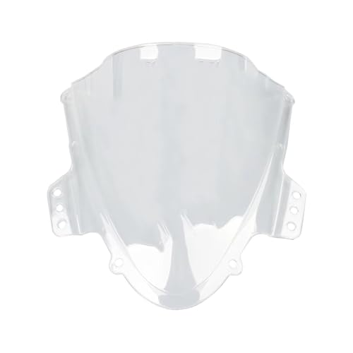 Für Suzuki GSXR 1000 GSX-R 1000 K5 2005-2006 Motorrad Windschutzscheibenschutz Motorrad Windschutzscheibe(Weiß) von SCARXUSV