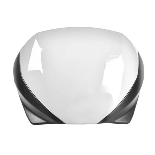 Für Triumph Für Trident 660 2021-2023 Motorrad Windschutzscheibe Frontscheibe Luftwindabweiser Motorrad Windschutzscheibe(Weiß) von SCARXUSV