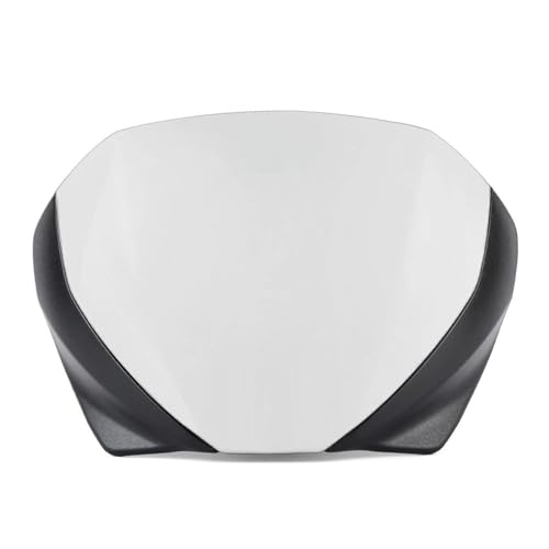 Für Triumph Für Trident 660 2021-2025 Motorrad Frontscheibe Windschutzscheibe Verkleidung Deflektor Motorrad Windschutzscheibe(Weiß) von SCARXUSV