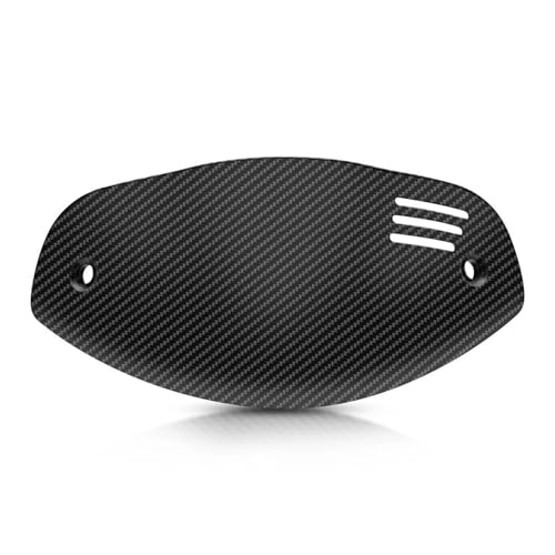 Für Vespa GTS GTV 300 2024 Motorrad Windschutzscheibenverlängerung Verstellbarer Spoiler Windschutzscheibenabweiser Motorrad Windschutzscheibe(Kohlefaser) von SCARXUSV