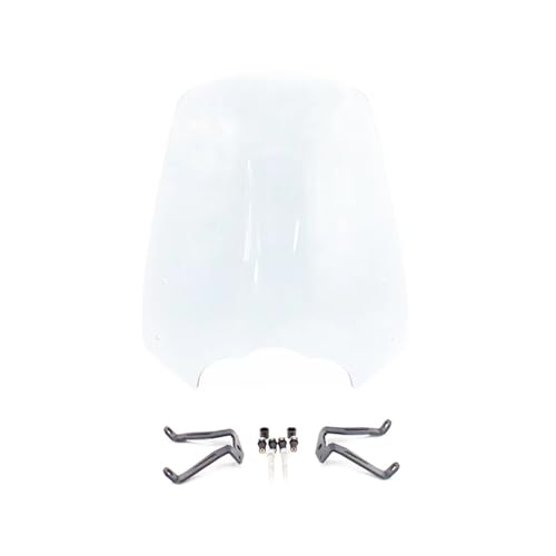 Für Vulcans 650 EN650 VN S CAFE 2015-2024 Motorrad Windschutzscheibe Motorrad Windschutzscheibe(Klar) von SCARXUSV