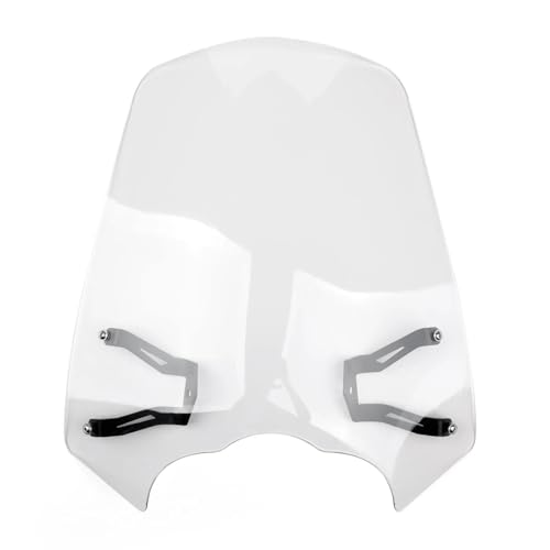 Für Vulcans EN 650 2015-2023 Motorrad Windschutzscheibe Halterung Motorrad Windschutzscheibe(Klar) von SCARXUSV