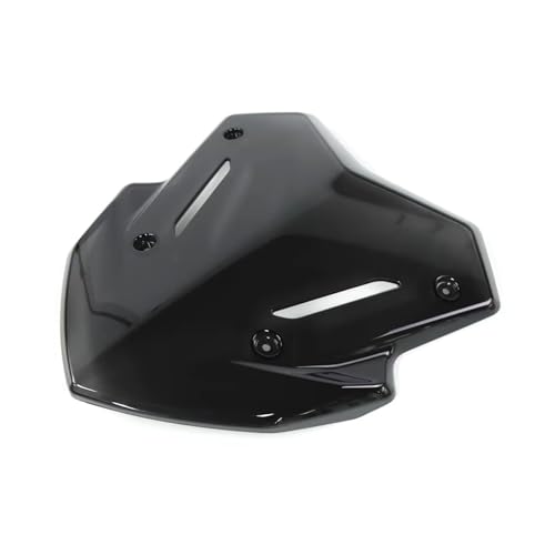 Für XMAX 125 250 300 2025 Motorrad Windschild Viser Deflektor Motorrad Windschutzscheibe(Schwarz) von SCARXUSV