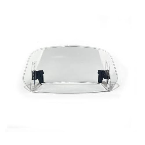 Für XMAX MT09 Für Tenere 7 700 Für Tracer 9 Für Tenere900 GT Motorrad Windschutzscheibenverlängerung Erhöhen Deflektor Motorrad Windschutzscheibe(L Clear) von SCARXUSV