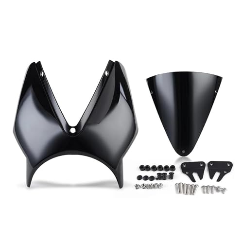 Für XSR700 XSR900 XSR 700 900 2018-2021 Motorrad Windschutzscheibe Luftstromabweiser Motorrad Windschutzscheibe(A) von SCARXUSV