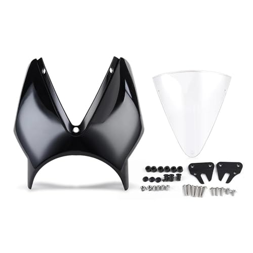 Für XSR700 XSR900 XSR 700 900 2018-2021 Motorrad Windschutzscheibe Luftstromabweiser Motorrad Windschutzscheibe(C) von SCARXUSV