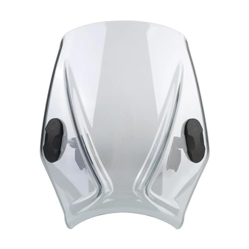 Für XSR700 XSR900 XSR 700 900 Motorrad Windschutzscheibe Spoiler Motorrad Windschutzscheibe(GRAU) von SCARXUSV