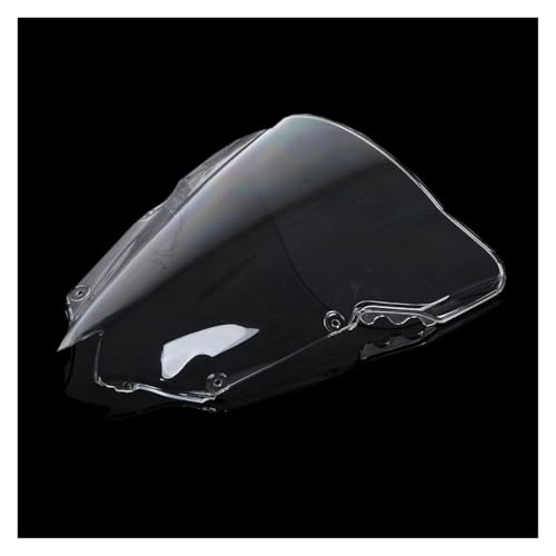 Für YZF R6 600 2008-2016 Motorrad Windschild Motorrad Windschutzscheibe(Weiß) von SCARXUSV