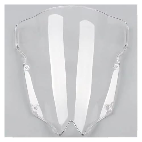 Für YZF R6 YZF-R6 2008-2016 Motorrad Windschutzscheibe Deflektor Protektor Motorrad Windschutzscheibe(TRANSPARENT) von SCARXUSV