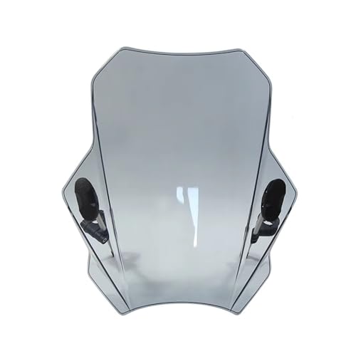 Für Z650 Z900 Z1000 Z800 Z750 Z250 Z300 Z400 Motorrad Windschutzscheibe Motorrad Windschutzscheibe(Schwarz) von SCARXUSV