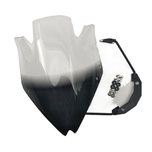 Für Z750 Z750R Z-750 Z 750 2007-2012 Motorrad Windschutzscheibe Halterung Motorrad Windschutzscheibe(Klar) von SCARXUSV
