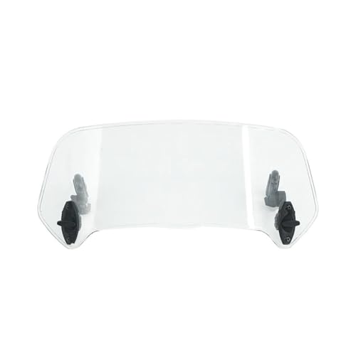 Für Z750 Z800 Für Versys 650 1000 ER6F KLR 650 Windschutzscheibenspoiler Erhöhen Motorrad Windschutzscheibe(L Clear) von SCARXUSV
