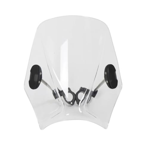 Für ZRX1100 ZRX1200 ZR750 ER5 ZR7 Motorrad Windschild Windschutzscheibe Motorrad Windschutzscheibe(TRANSPARENT) von SCARXUSV
