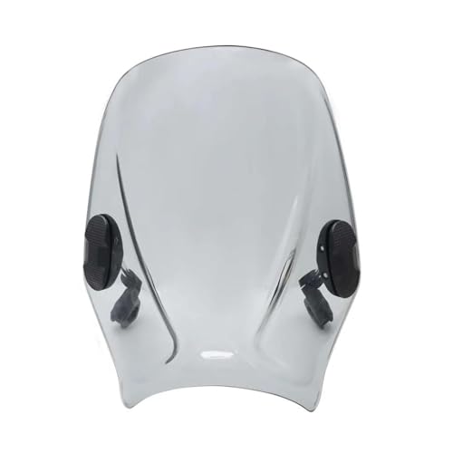 Für Zontes GK 125 GK155 GK125X GK-125 GK-125X GK-155 Motorrad Windschutzscheibe Motorrad Windschutzscheibe(GRAU) von SCARXUSV