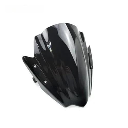 Motorrad Fahrrad Verstellbare Windschutzscheibe Windschild Für Suzuki GSR750 GSR600 GSR400 GSR 400 600 750 Motorrad Windschutzscheibe(Schwarz) von SCARXUSV