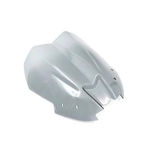 Motorrad Frontscheibe Für Yamaha MT-09 MT 09 MT09 2024 Motorrad Windschutzscheibe(GRAU) von SCARXUSV