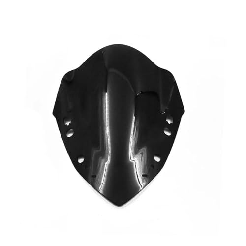 Motorrad Sport Frontscheibe Deflektor Für Xmax-300 Xmax300 X-max300 2017-2022 XMAX300 Motorrad Windschutzscheibe(Schwarz) von SCARXUSV