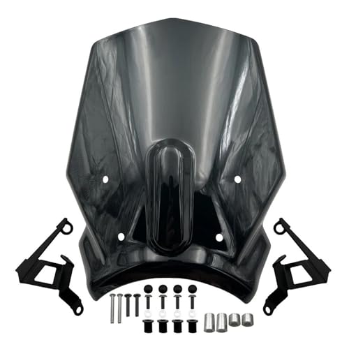 Motorrad Sport Touring Windschutzscheibe Deflektor Für CB650R 2019-2023 CB1000R 2018-2020 CB300R 2018-2022 Motorrad Windschutzscheibe(Black 300R) von SCARXUSV