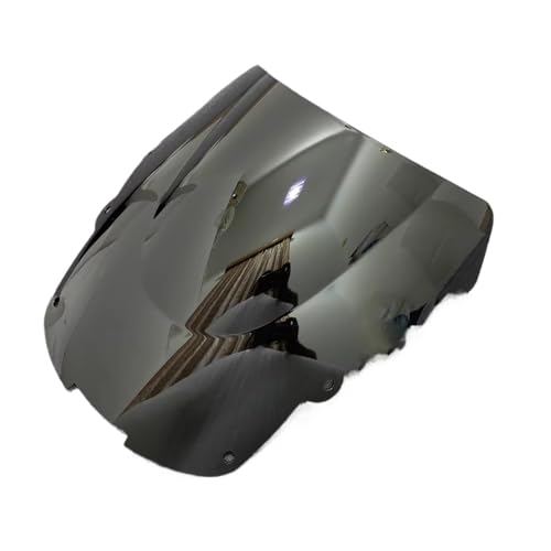 Motorrad Windschild Für CBR1100XX CBR 1100 XX Für Super Blackbird 1996-2007 Motorrad Windschutzscheibe(Schwarz) von SCARXUSV