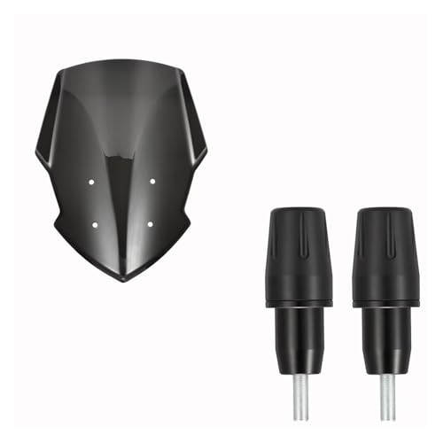 Motorrad Windschild Für Yamaha MT07 MT-07 FZ-07 MT 07 2018-2020 Motorrad Windschutzscheibe(Satz 1) von SCARXUSV