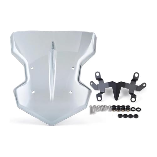 Motorrad Windschotter Schild Bildschirm Windschutzscheibe Für MT03 MT25 MT 03 25 MT-03 MT-25 2020-2022 Motorrad Windschutzscheibe(Smo-ke 2) von SCARXUSV