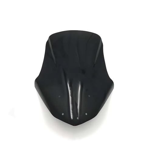 Motorrad Windschutzscheibe Deflektor Für NC 700 750 S NC700S NC750S 2012-2018 Motorrad Windschutzscheibe(Schwarz) von SCARXUSV